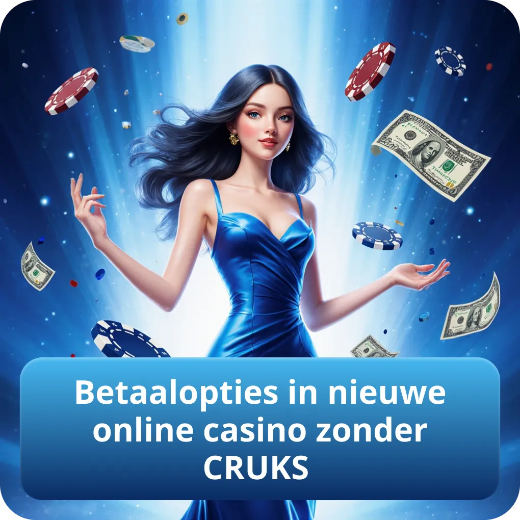 Betaalopties in nieuwe online casino zonder CRUKS